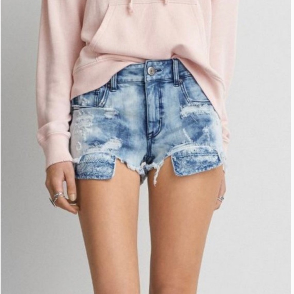 AEO X4 360 super stretch hi-rise Shortie - Picture 9 of 10